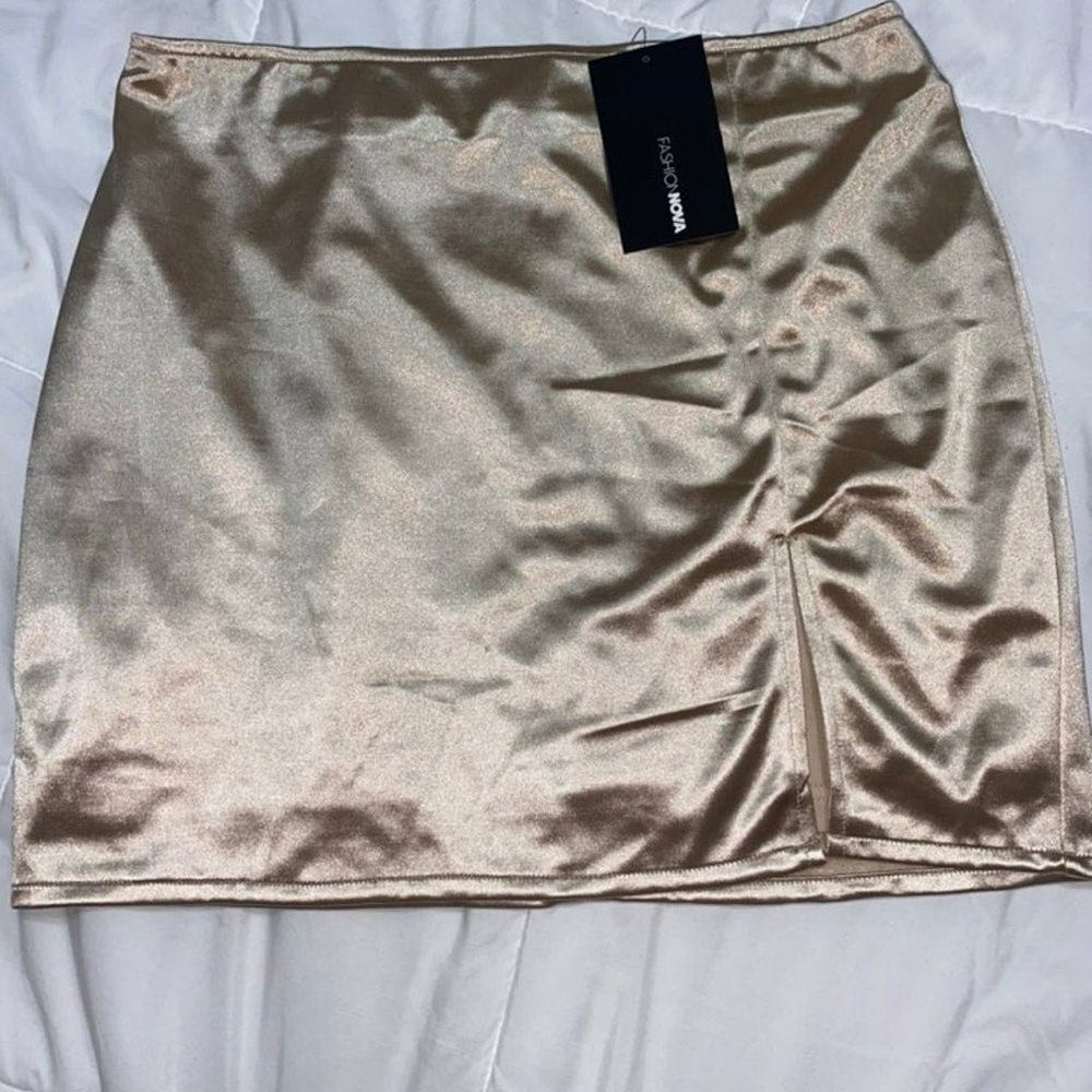 Soft like satin skirt